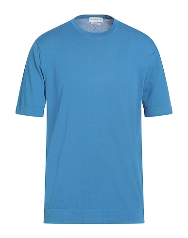 BALLANTYNE Pullover Blau 100% Baumwolle