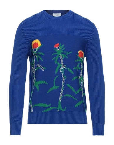 BALLANTYNE Jumper Blue 100% Cotton