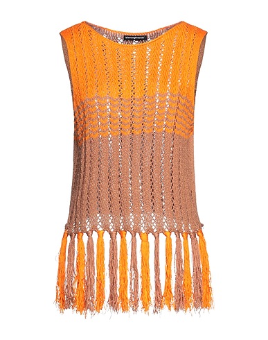 BIANCOGHIACCIO Jumper Orange 60% Acrylic, 40% Polyamide