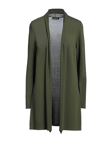 ANNECLAIRE Cardigan Military green 80% Viscose, 20% Polyamide