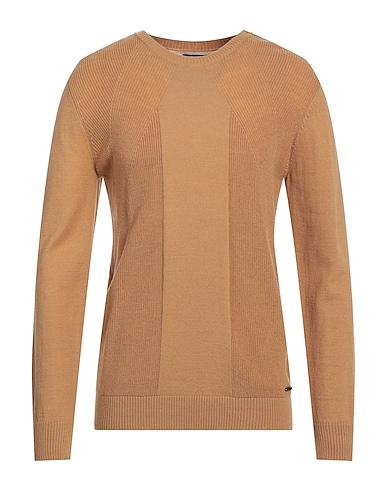 GAUDÌ Jumper Camel 70% Acrylic, 30% Wool