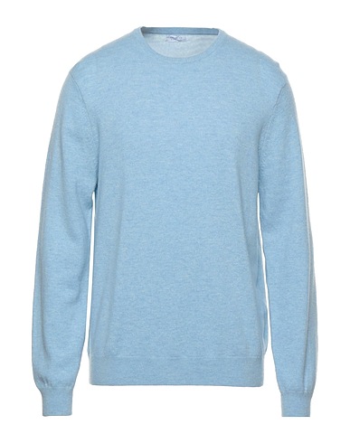 MALO Jumper Sky blue 70% Wool, 30% Cashmere