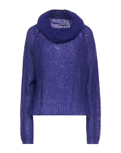 LE TONERRE Polo neck Purple 40% Acrylic, 30% Mohair wool, 30% Nylon