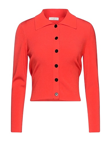 SANDRO Cardigan Coral 74% Viscose, 23% Polyamide, 3% Elastane