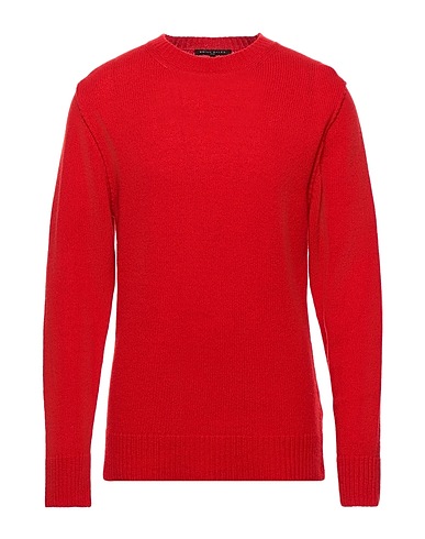 BRIAN DALES Jumper Red 90% Wool, 10% Cashmere
