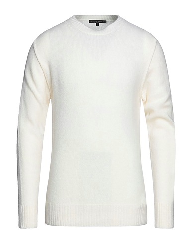 BRIAN DALES Jumper Ivory 90% Wool, 10% Cashmere
