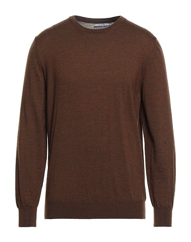 AT.P.CO Pullover Braun 100% Merinowolle