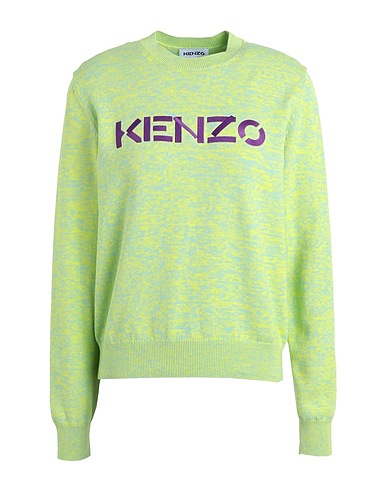 KENZO Sweater Lime green 100% Organic cotton