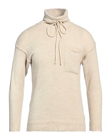 DANIELE ALESSANDRINI HOMME Turtleneck Light grey 56% Acrylic, 30% Polyamide, 7% Viscose, 7% Wool