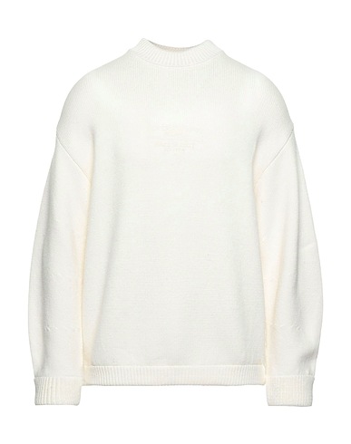 GCDS Pullover Avorio 50% Lana, 50% Acrilico