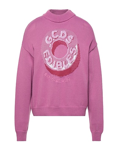GCDS Jumper Mauve 50% Wool, 50% Acrylic