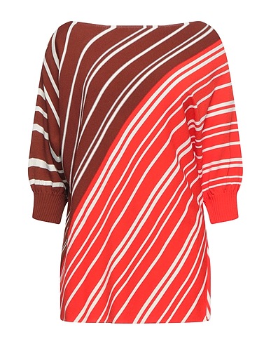 LIVIANA CONTI Jumper Brown 65% Viscose, 35% Polyamide