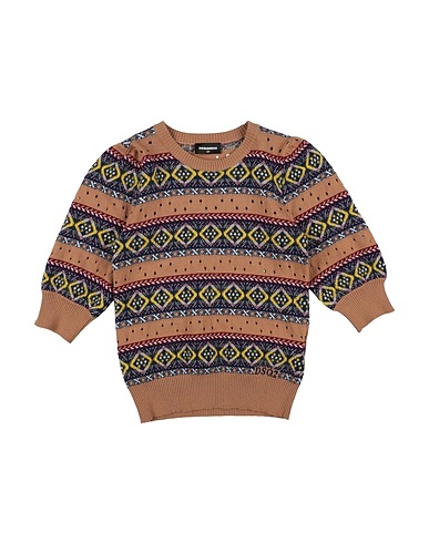 DSQUARED2 Jumper Camel 31% Rayon, 23% Nylon, 22% Wool, 18% Cotton, 6% Cashmere