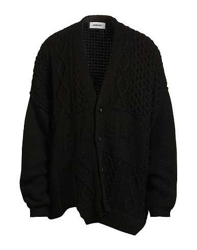 AMBUSH Cardigan Black 35% Polyamide, 30% Wool, 30% Viscose, 5% Cashmere
