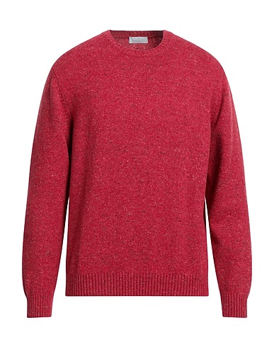 BRUNO MANETTI Pullover Purpur 68% Wolle, 29% Kaschmir, 3% Polyamid