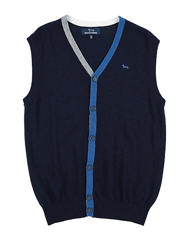 HARMONT & BLAINE Cardigan Blu notte 40% Viscosa, 30% Poliammide, 25% Lana Merino, 5% Cachemire
