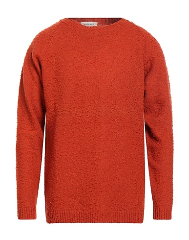 WOOL & CO Jumper Rust 80% Wool, 20% Polyamide