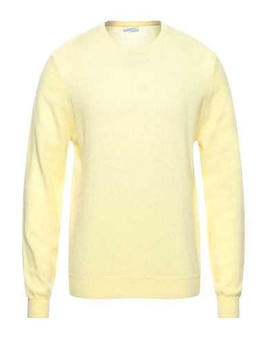 MALO Jumper OPTIMUM Pastel yellow 70% Wool, 30% Cashmere