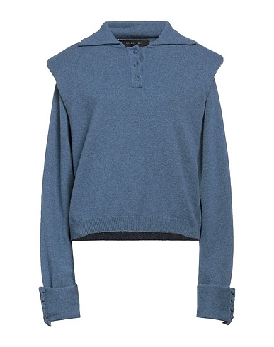 FEDERICA TOSI Jumper Slate blue 80% Wool, 20% Polyamide