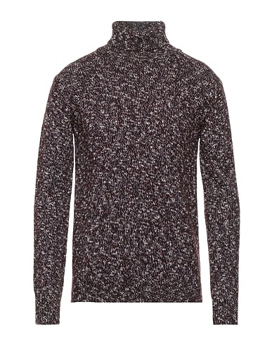HERMAN & SONS Turtleneck Burgundy 25% Wool, 25% Alpaca wool, 20% Polyacrylic, 15% Cotton, 15% Polyamide