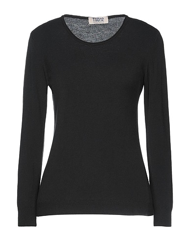 TSD12 Jumper Black 42% Modal, 38% Acrylic, 20% Polyamide