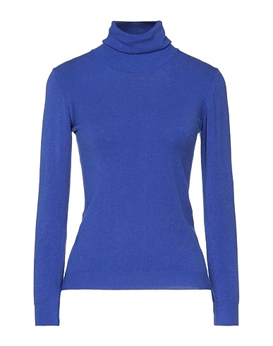 TSD12 Turtleneck Bright blue 42% Modal, 38% Acrylic, 20% Polyamide