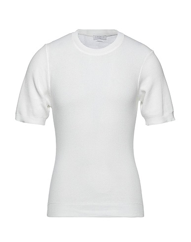 SANDRO Jumper White 100% Cotton