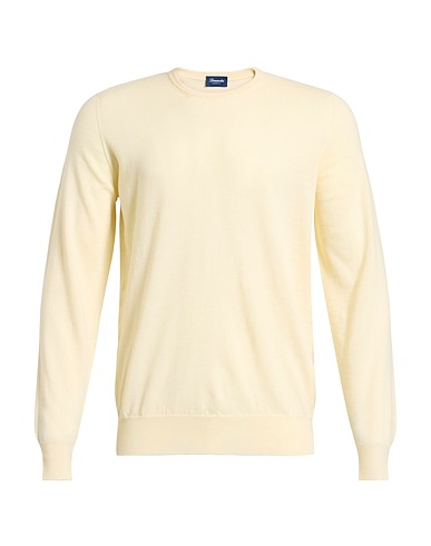 DRUMOHR Jumper Cream 100% Super 140s Wool
