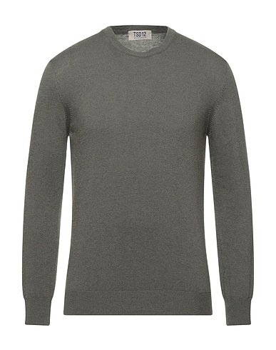 TSD12 Pullover Verde scuro 40% Lana Merino, 30% Viscosa, 20% Poliammide, 10% Cachemire