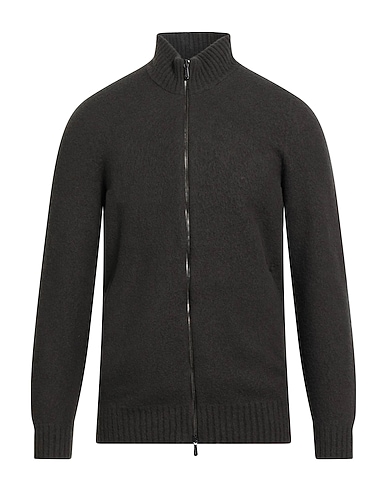 DRUMOHR Cardigan Charcoal 100% Lambswool