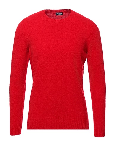 DRUMOHR Jumper Red 100% Lambswool
