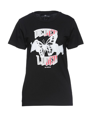 SH by SILVIAN HEACH Camiseta Negro 100% Algodón