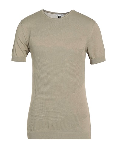 PAOLO PECORA Jumper Grey 100% Cotton