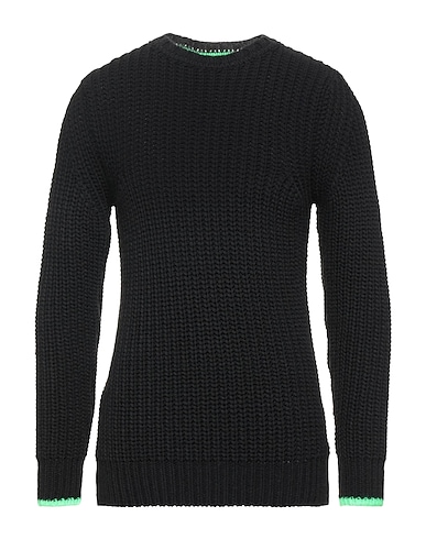 GABARDINE Jumper Black 77% Cotton, 18% Polyester, 5% Other Fibres