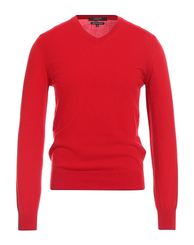 LIU •JO MAN Cashmere jumper Red 100% Cashmere
