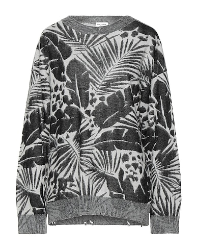 SAINT LAURENT Sweater Black 40% Viscose, 26% Polyacrylic, 16% Mohair wool, 11% Linen, 7% Wool