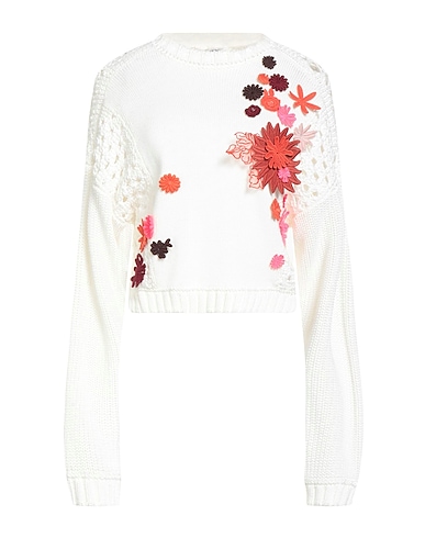 VALENTINO GARAVANI Sweater White 100% Cotton, Polyester