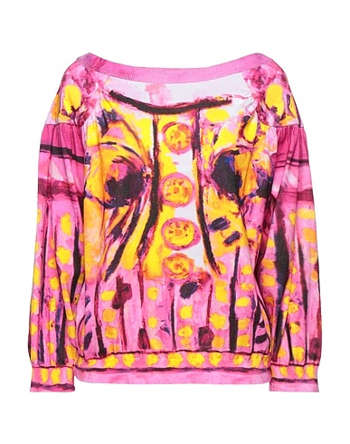MOSCHINO Jumper COUTURE Fuchsia 100% Cotton