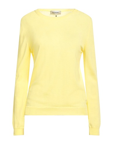 VALENTINO GARAVANI Yellow 70% Wool, 20% Silk, 10% Cashmere
