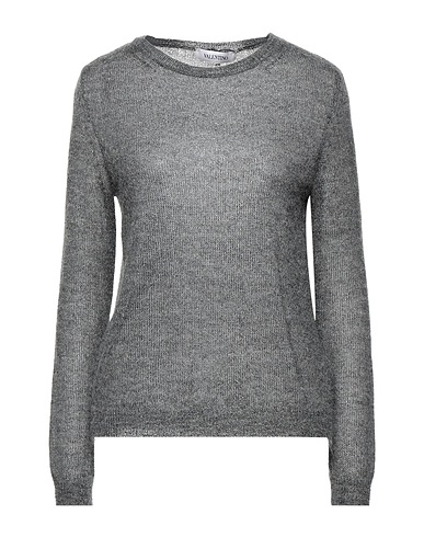 VALENTINO GARAVANI Jumper Grey 65% Mohair wool, 32% Polyamide, 3% Virgin Wool
