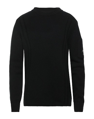C.P. COMPANY Pullover Nero 80% Lana, 20% Poliacrilico