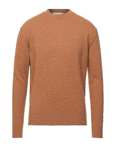 ROBERTO COLLINA Cashmere blend Camel 97% Recycled cashmere, 3% Recycled wool