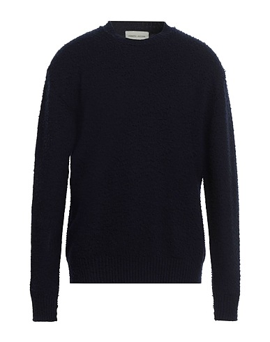 ROBERTO COLLINA Maglia in Cachemire Blu navy 97% Cashmere riciclato, 3% Lana riciclata