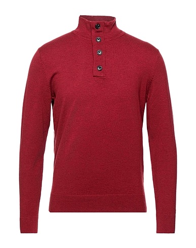 TOMMY HILFIGER Μπλούζα ζιβάγκο Μπορντό 52% Βαμβάκι, 34% Πολυαμίδη, 14% Μετάξι