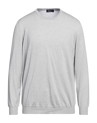 DRUMOHR Jumper Light grey 85% Cotton, 15% Cashmere