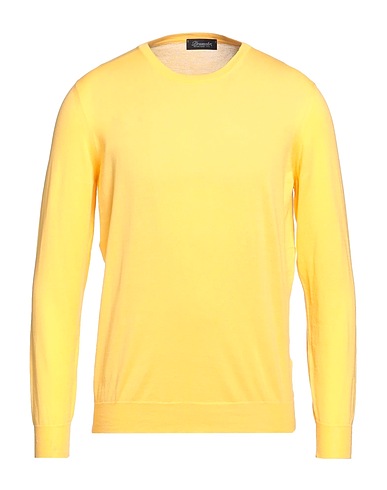 DRUMOHR Sweater Pastel yellow 85% Cotton, 15% Cashmere