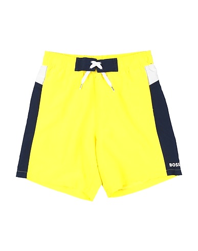 BOSS Boxer mare Giallo 100% Poliestere