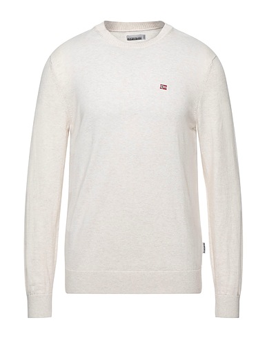 NAPAPIJRI Pullover Beige 100% Cotone