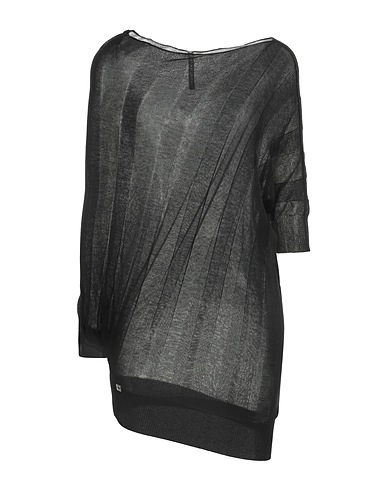 MANILA GRACE Jumper Black 100% Cotton