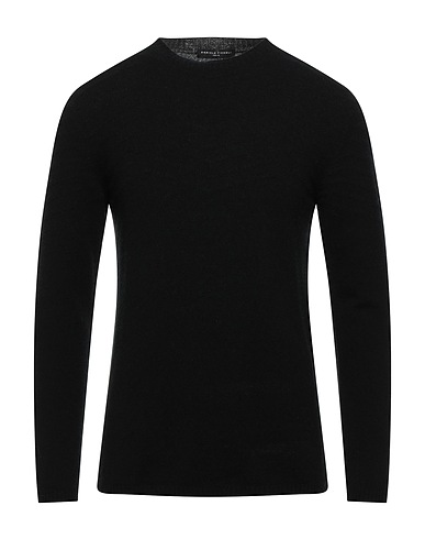 DANIELE FIESOLI Sweater Black 80% Merino Wool, 15% Cashmere, 5% Lycra®